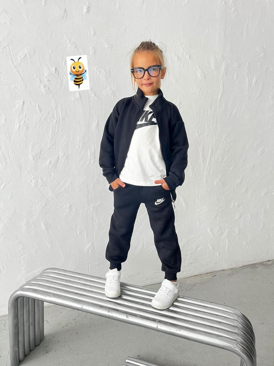 Модно попадение - спортен комплект с лека вата в 3 части