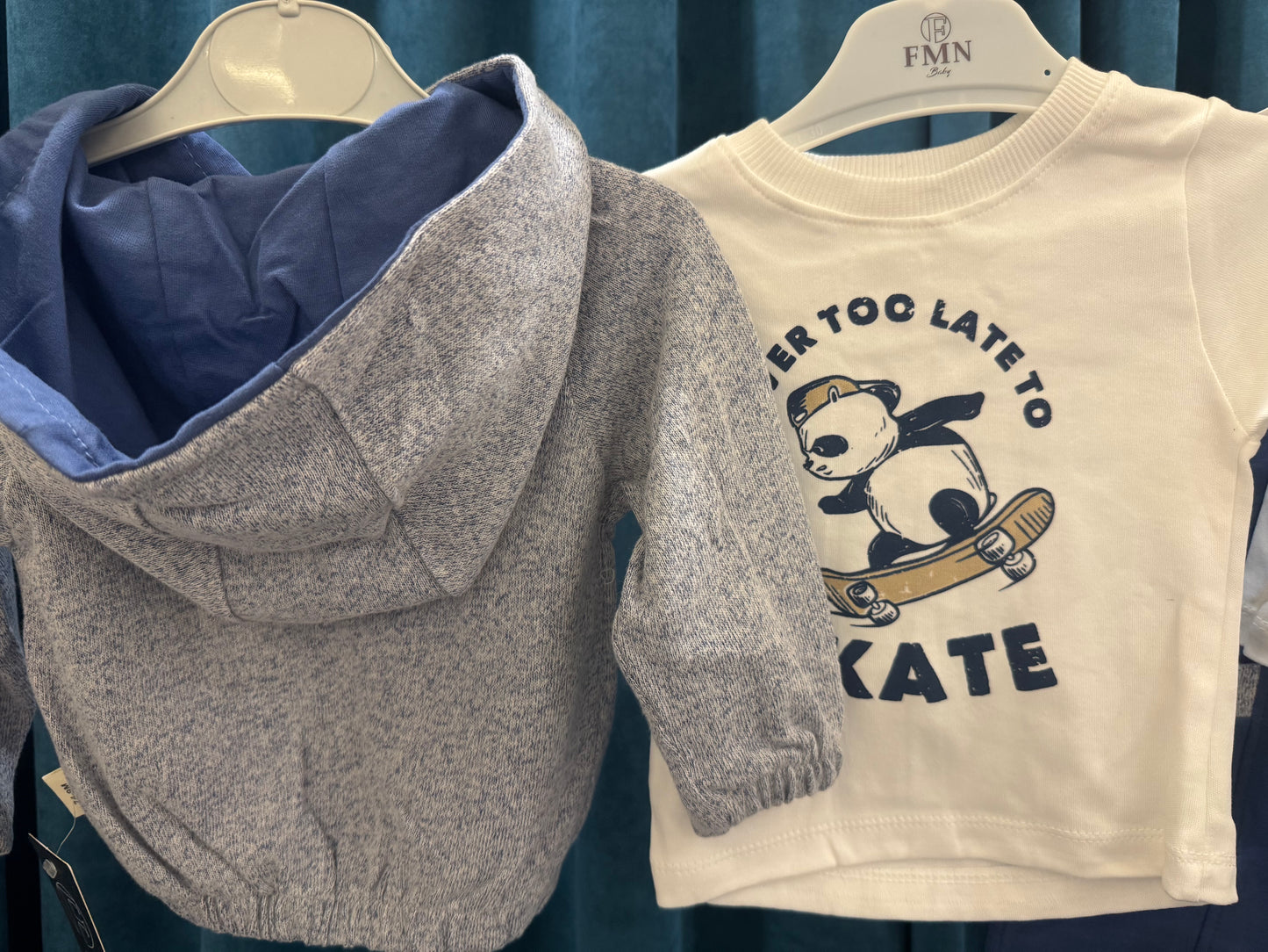 Екипче Панда скейтбордист в 3 части