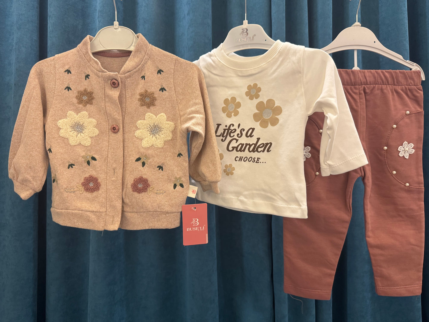 Екипче цветна градина в 3 части